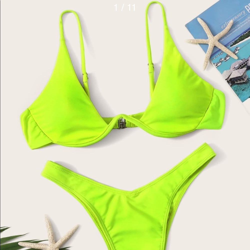 Green bikini